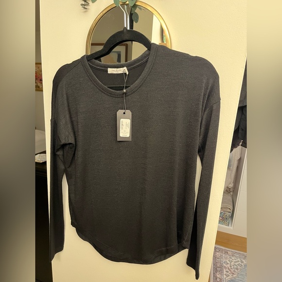 Rag & Bone XXS Hudson Knit Black Shirt - Picture 5 of 7